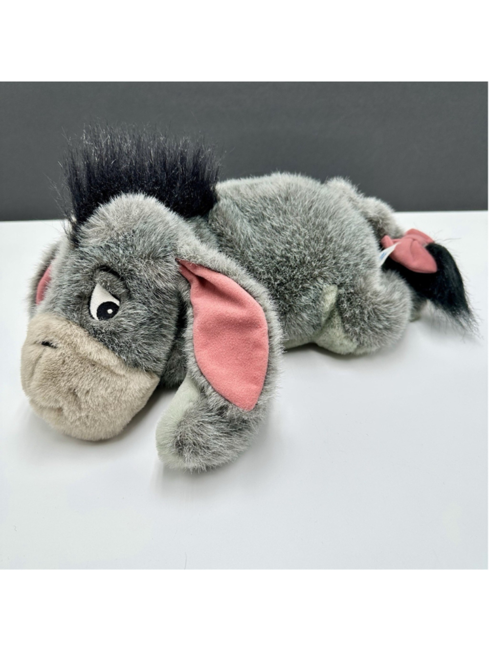 Vintage 90’s Disney Eeyore 14" Floppy Droopy Donkey Plush W/ Removeable Tail
